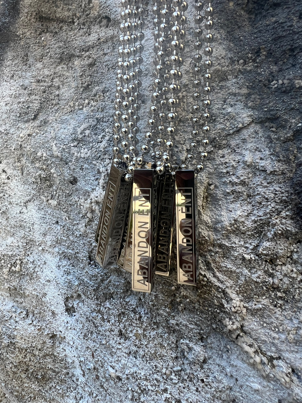 SILVER BAR CHAIN
